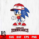Carolina Hurricanes Sonic NHL Hockey SVG DXF EPS PNG FILE,NHL File Cut,Disney Digital Download,Instant Download, Silhouette