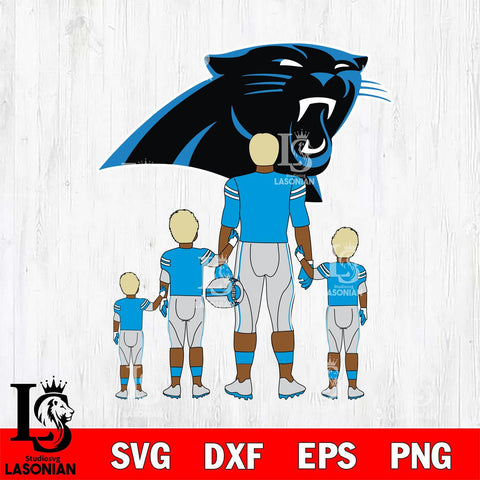 Carolina Panthers Best Dad Ever , father day , DAD NFL Svg Eps Dxf Png File, Digital Download, Instant Download