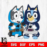Carolina Panthers Bluey Deadpool Wolverine Svg Eps Dxf Png File, Digital Download, Instant Download