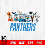 Carolina Panthers Bluey Halloween Svg Eps Dxf Png File, Digital Download, Instant Download