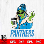 Carolina Panthers Boujee Grinch Girls Christmas Svg Eps Dxf Png File,Cricut svg files, Digital Download, Instant Download
