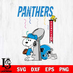 Carolina Panthers Charlie Brown and Snoopy Super Bowl Svg Eps Dxf Png File, NFL svg , Digital Download , Instant Download, Cricut File