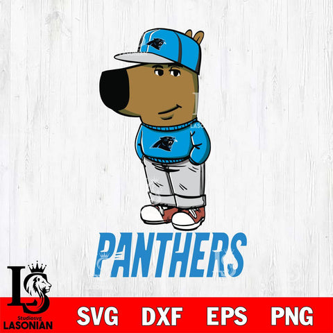 Carolina Panthers Chill Guy Svg