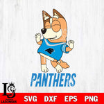 Carolina Panthers Chilli Dance Sport Svg Eps Dxf Png File, Digital Download, Instant Download