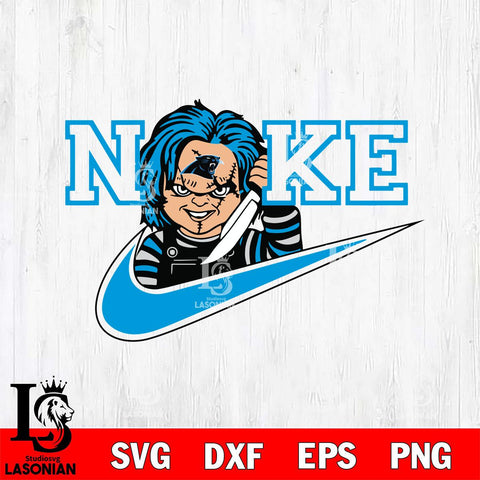 Carolina Panthers Chucky Nike Svg Eps Dxf Png File, Digital Download, Instant Download