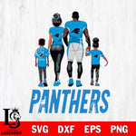 Carolina Panthers Family Love Rugby SVG DXF EPS PNG FILE,NFL SVG, Father day Digital Download,Instant Download, Silhouette