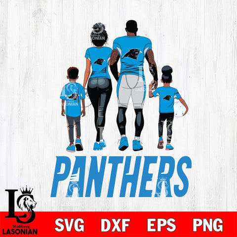Carolina Panthers Family Love Rugby SVG DXF EPS PNG FILE,NFL SVG, Father day Digital Download,Instant Download, Silhouette