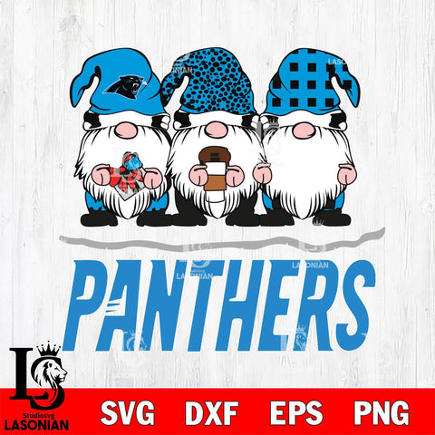 Carolina Panthers Gnomes Coffee Svg Eps Dxf Png File, Digital Download, Instant Download