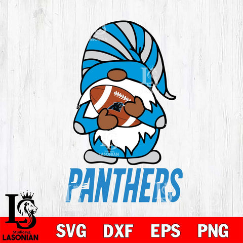 Carolina Panthers Gnomes Football Svg Eps Dxf Png File, Digital Download, Instant Download