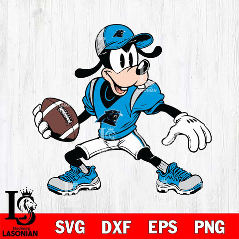 Carolina Panthers Goofy Svg Eps Dxf Png File, Digital Download, Instant Download
