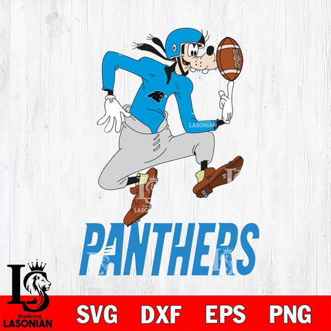 Carolina Panthers Goofy Circus Football SVG DXF EPS PNG FILE,NFL Cricut ,Football Digital Download,Instant Download, Silhouette