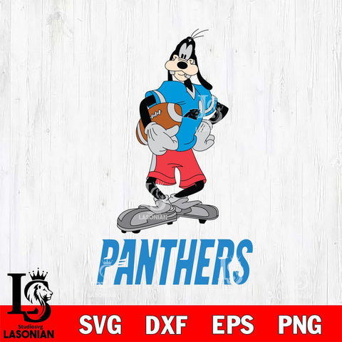 Carolina Panthers Goofy Player SVG DXF EPS PNG FILE,NFL Cricut ,Football Digital Download,Instant Download, Silhouette