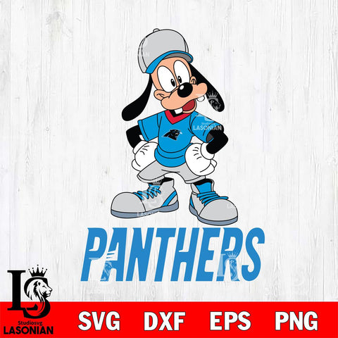 Carolina Panthers Goofy Sport SVG DXF EPS PNG FILE,NFL Cricut ,Football Digital Download,Instant Download, Silhouette