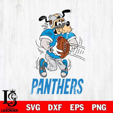Carolina Panthers Goofy Sport Football SVG DXF EPS PNG FILE,NFL Cricut ,Football Digital Download,Instant Download, Silhouette