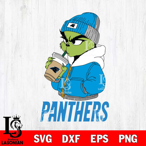 Carolina Panthers Grinch Bougie Christmas Svg Eps Dxf Png File,Cricut svg files, Digital Download, Instant Download