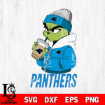 Carolina Panthers Grinch Bougie Sport Svg Eps Dxf Png File, Digital Download, Instant Download