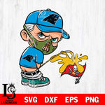 Carolina Panthers Hannibal Lecter Piss On Tampa Bay Buccaneers Svg Eps Dxf Png File, Digital Download, Instant Download