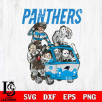 Carolina Panthers Jason Voorhees Horror 10 Svg Eps Dxf Png File, NFL svg, Digital Download, Instant Download
