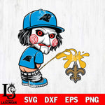 Carolina Panthers Jigsaw Piss On New Orleans Saints Svg Eps Dxf Png File, Digital Download, Instant Download
