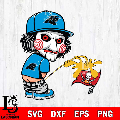 Carolina Panthers Jigsaw Piss On Tampa Bay Buccaneers Svg Eps Dxf Png File, Digital Download, Instant Download