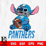 Carolina Panthers Lilo and stitch Football SVG DXF EPS PNG FILE, Stitch File Cut,NFL Digital Download,Instant Download, Silhouette
