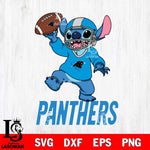 Carolina Panthers Lilo and stitch Sport SVG DXF EPS PNG FILE, Stitch File Cut,NFL Digital Download,Instant Download, Silhouette