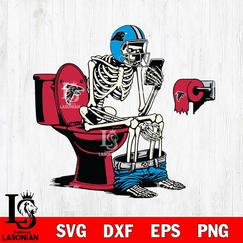 Carolina Panthers Shit On Atlanta Falcons Svg Eps Dxf Png File, Digital Download, Instant Download