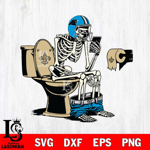 Carolina Panthers Shit On New Orleans Saints Svg Eps Dxf Png File, Digital Download, Instant Download