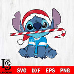Carolina Panthers Stitch Christmas Svg Eps Dxf Png File, Digital Download, Instant Download