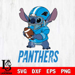 Carolina Panthers Stitch Football Helmet SVG DXF EPS PNG FILE, NFL File Cut, Digital Download,Instant Download, Silhouette, Cricut