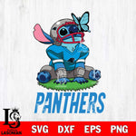Carolina Panthers Stitch Rugby Ball Sport SVG DXF EPS PNG FILE, Stitch File Cut,NFL Digital Download,Instant Download, Silhouette