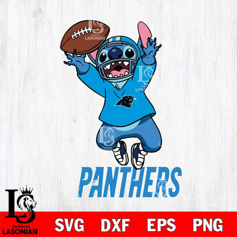 Carolina Panthers Stitch Sport Football SVG DXF EPS PNG FILE, Stitch File Cut,NFL Digital Download,Instant Download, Silhouette