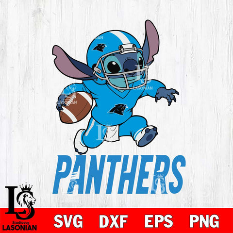 Carolina Panthers Stitch Super Sport SVG DXF EPS PNG FILE, NFL File Cut, Digital Download,Instant Download, Silhouette, Cricut
