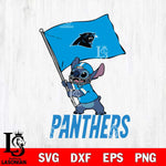 Carolina Panthers Stitch flag SVG DXF EPS PNG FILE, NFL File Cut, Digital Download,Instant Download, Silhouette, Cricut