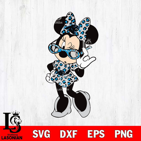 Carolina Panthers mickey christmas 6 Svg Eps Dxf Png File, Digital Download, Instant Download