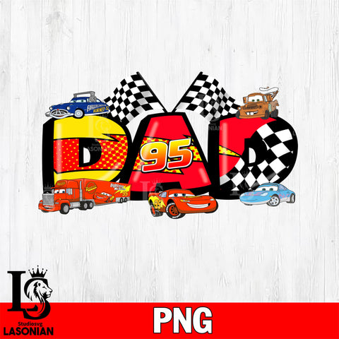 Cars Dad png file, Digital Download, Instant Download