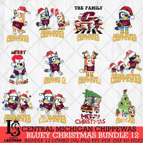 Central Michigan Chippewas Disney NCAA Sport Bundle SVG PNG Svg Eps Dxf Png File, Digital Download