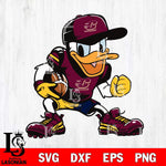 Central Michigan Chippewas Donal Duck Svg Eps Dxf Png File, NCAA svg, Digital Download, Instant Download