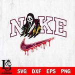 Central Michigan Chippewas Ghostface Nike Svg Eps Dxf Png File, Digital Download, Instant Download