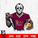 Central Michigan Chippewas Jason Voorhees Horror 5 Svg Eps Dxf Png File, NCAA svg, Digital Download, Instant Download