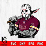 Central Michigan Chippewas Jason Voorhees Horror 6 Svg Eps Dxf Png File, NCAA svg, Digital Download, Instant Download