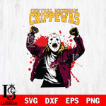 Central Michigan Chippewas Jason Voorhees Horror Halloween 3 Svg Eps Dxf Png File, NCAA svg, Digital Download, Instant Download
