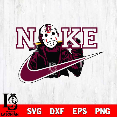 Central Michigan Chippewas Jason Voorhees Nike Svg Eps Dxf Png File, Digital Download, Instant Download