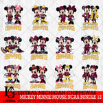 Central Michigan Chippewas Mickey Minnie Mouse NCAA Bundle 12 Svg Eps Dxf Png File, Bundle NCAA svg , File Cut , Digital Download , Instant Download, Cut Svg Files