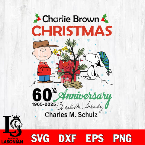 Charlie Brown Christmas anniversary Svg Eps Dxf Png File, File Cut,Digital Download,Instant Download, Svg Files