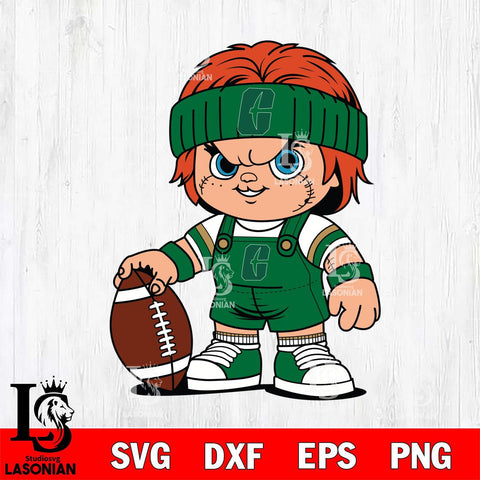 Charlotte 49ers Chucky Horror 5 Svg Eps Dxf Png File, NCAA svg, Digital Download, Instant Download