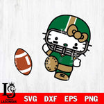 Charlotte 49ers Hello Kitty sport 12 Svg Eps Dxf Png File, NCAA svg, Digital Download, Instant Download