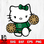 Charlotte 49ers Hello Kitty sport 4 Svg Eps Dxf Png File, NCAA svg, Digital Download, Instant Download