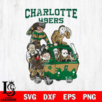 Charlotte 49ers Jason Voorhees Horror 10 Svg Eps Dxf Png File, NCAA svg, Digital Download, Instant Download