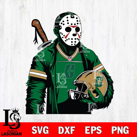 Charlotte 49ers Jason Voorhees Horror 2 Svg Eps Dxf Png File, NCAA svg, Digital Download, Instant Download